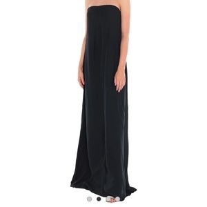 Cedric Charlier strapless black gown sz 6 or 42